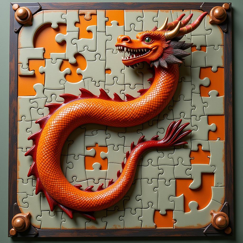 Dragon Tail Metaphor in Puzzle Game