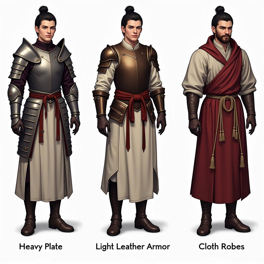 Dynasty Equipment: Armor Sets