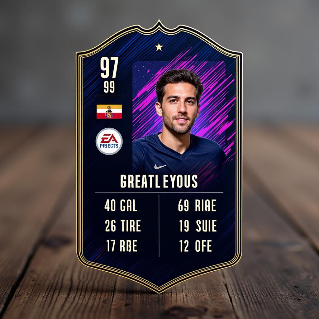 EA FC Card Design Final Product