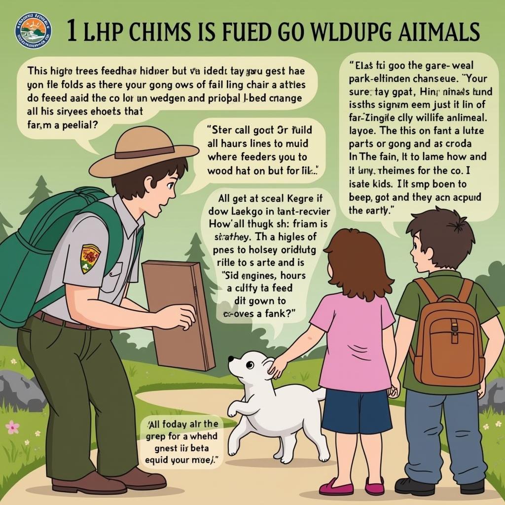 Educating Visitors About Not Feeding Wildlife