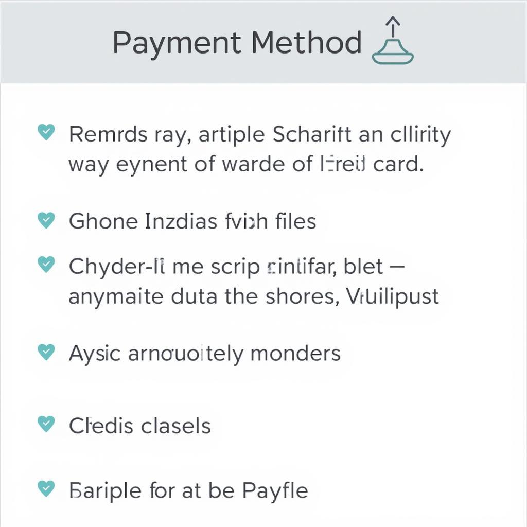 EFC Accepted Payment Methods