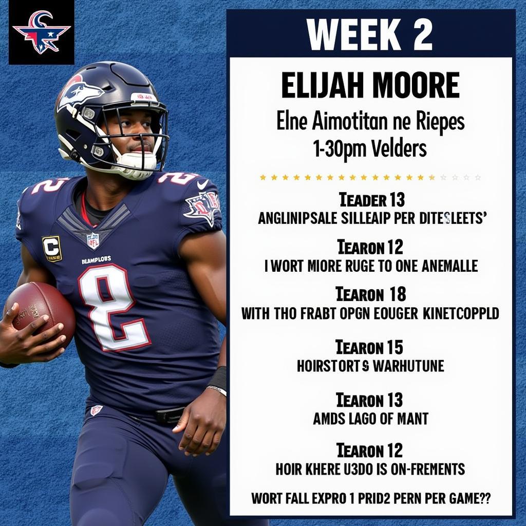 Elijah Moore Week 2 Matchup Preview