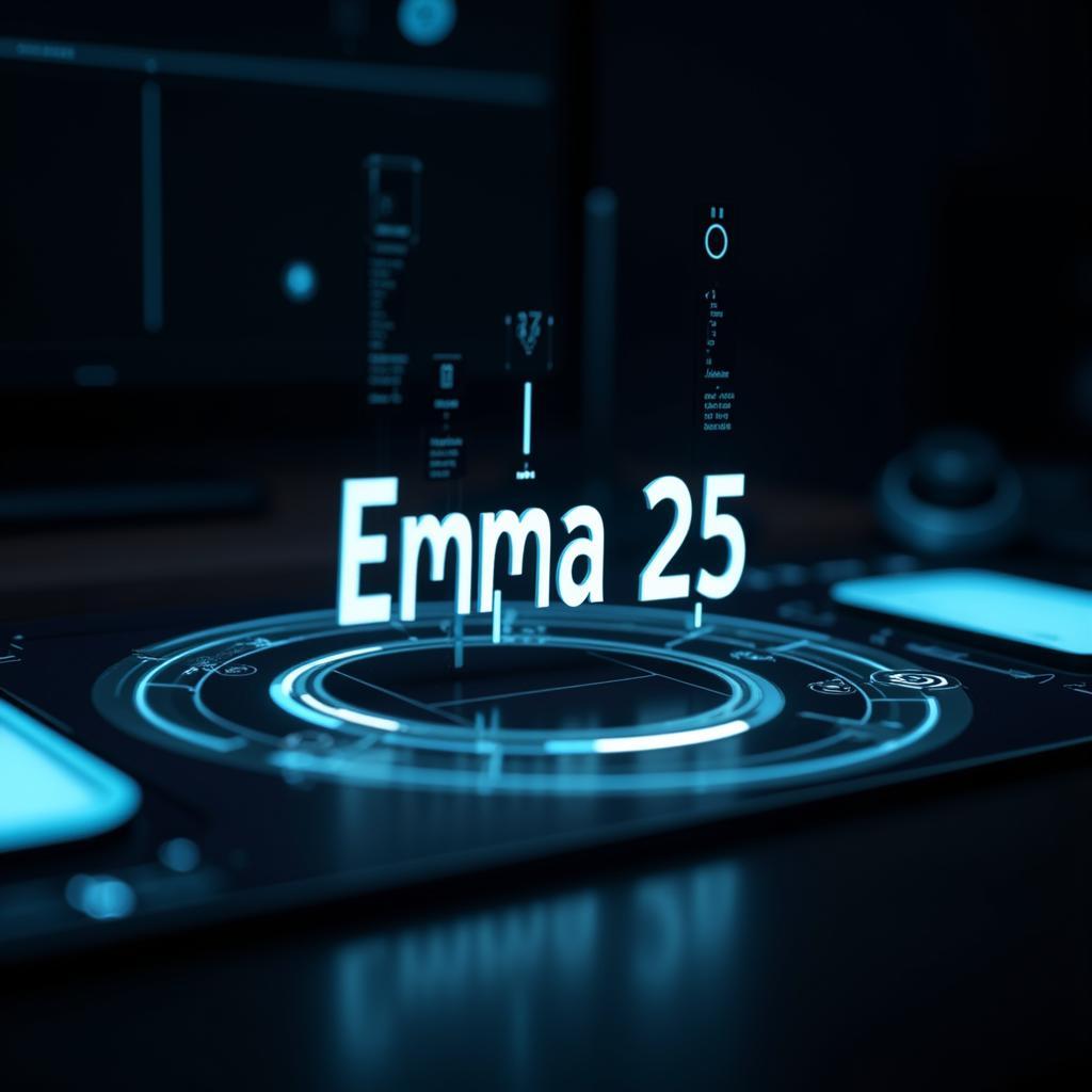 Emma 25 Futuristic Gaming Interface