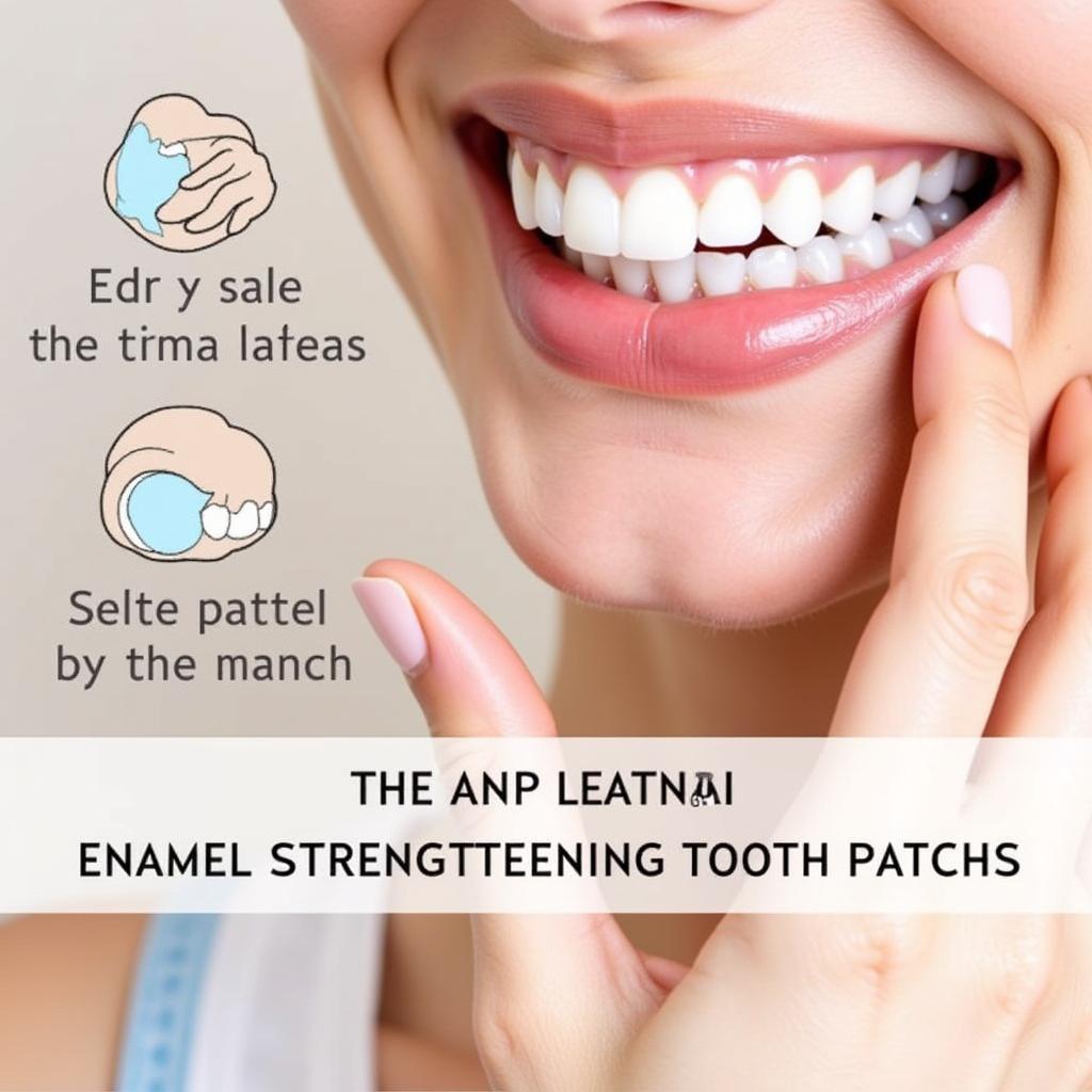 Applying Enamel Strengthening Tooth Patches