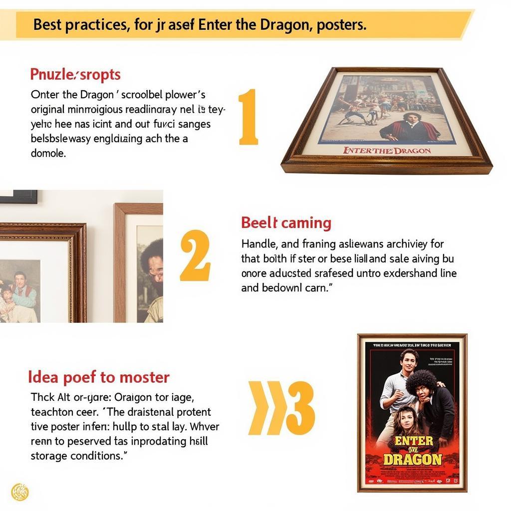 Enter the Dragon Poster Preservation Techniques