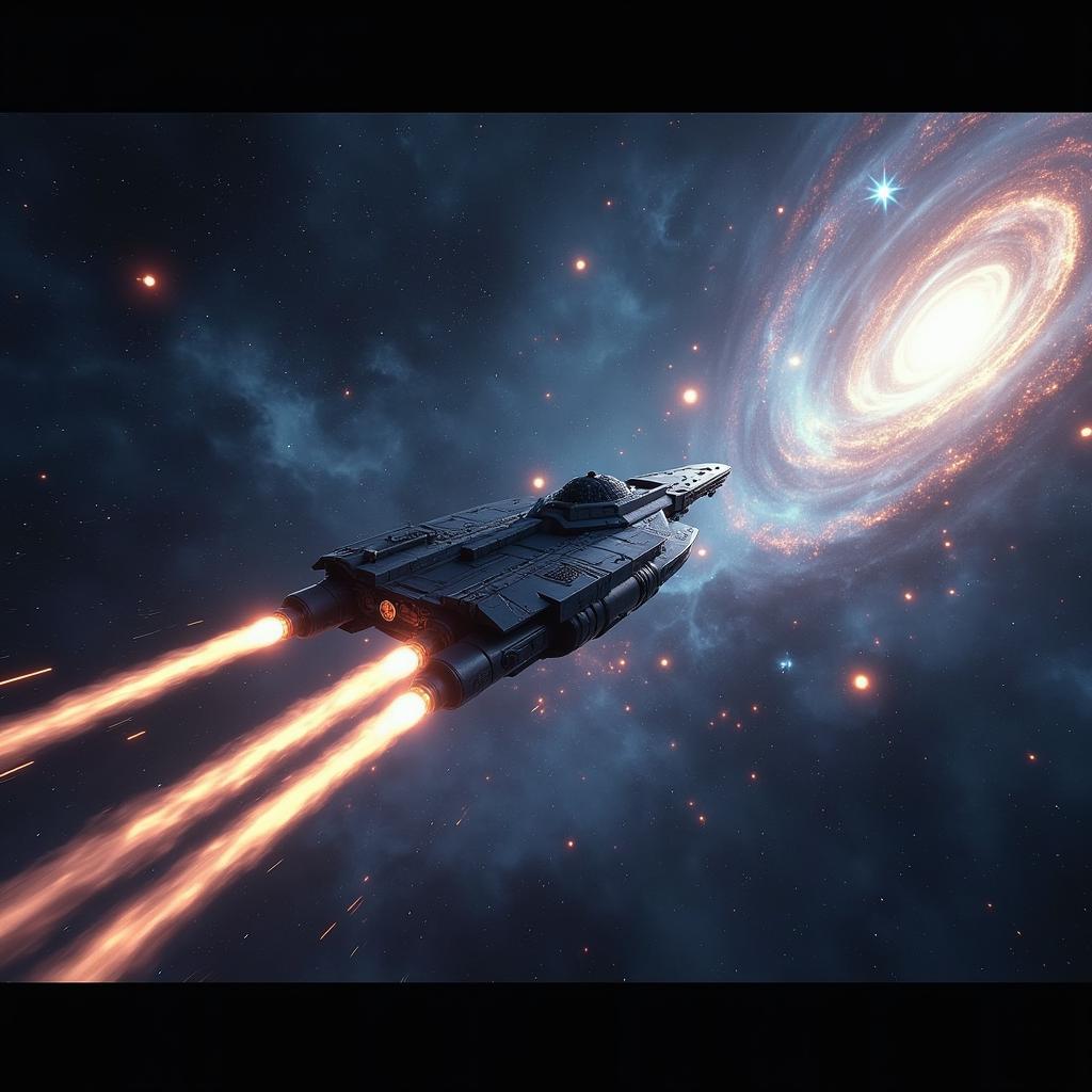 Epic Hyperspace Jump GIF