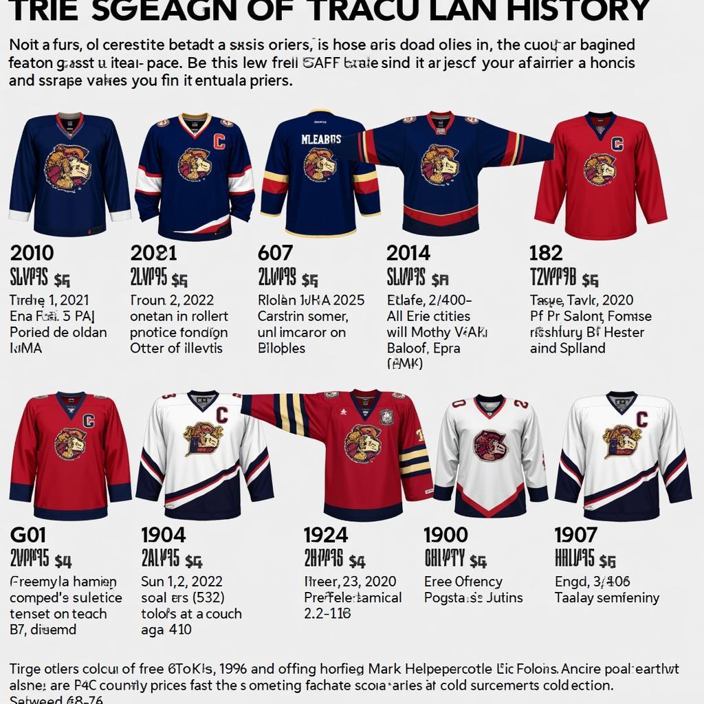 Erie Otters Jersey Evolution Through the Years