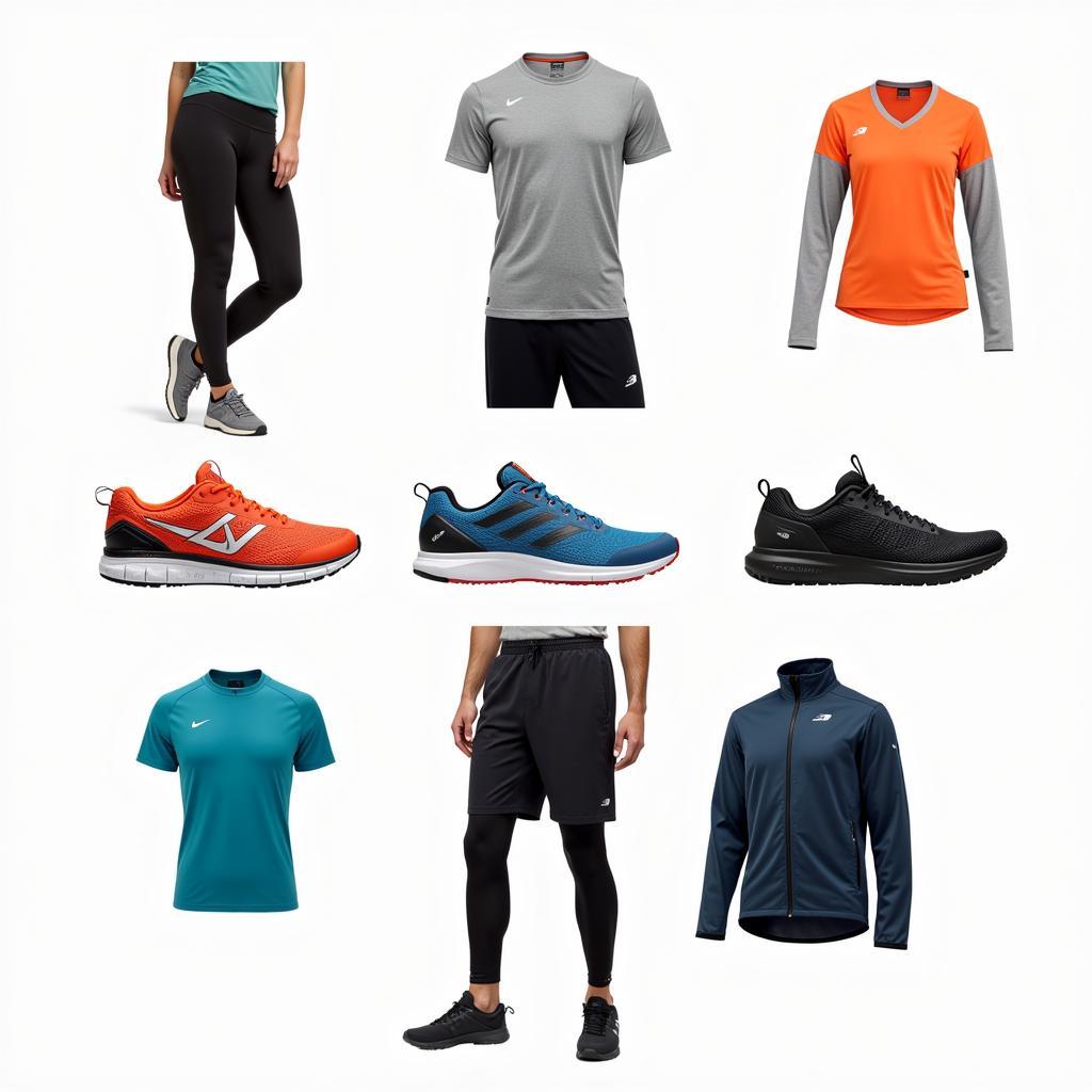 Variety of ES Sportswear Options