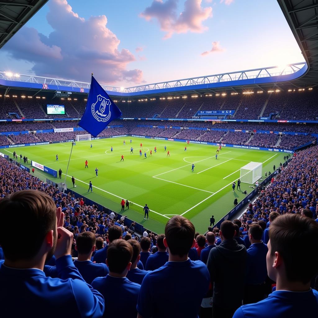 Everton FC 24 Goodison Park Atmosphere