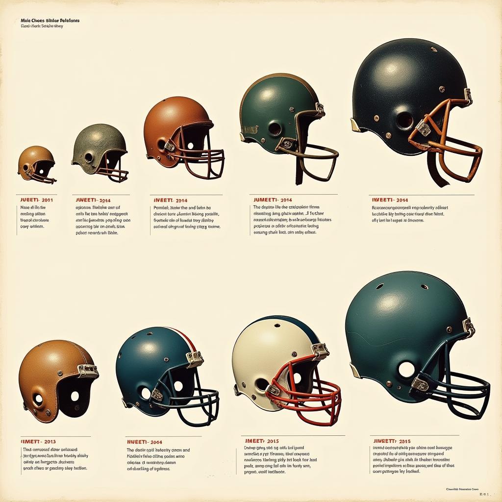 Evolution of College Football Helmets from Leather to Modern Designs