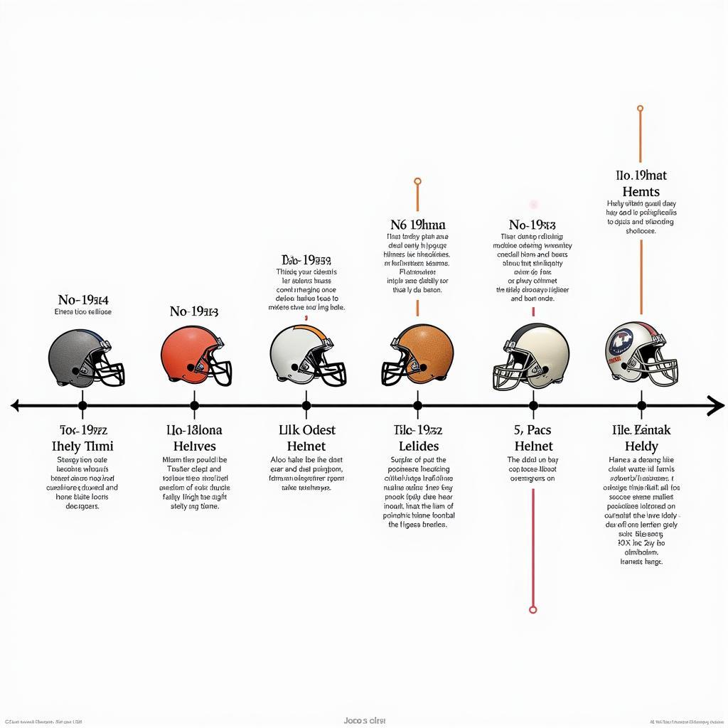 Evolution of Football Helmets Through Time