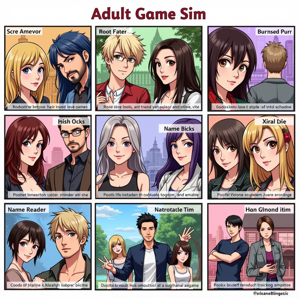 Exploring Adult Game Sim Genres