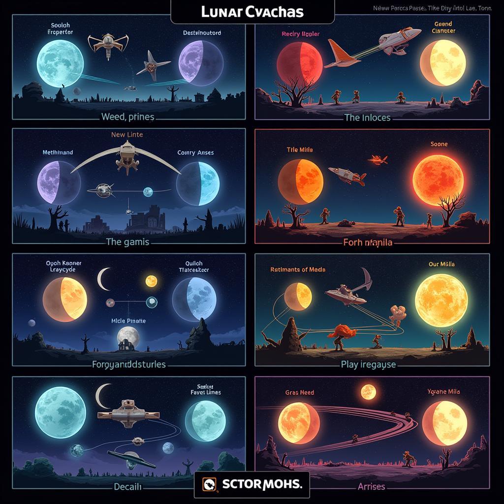 Exploring Lunar Cycle Games