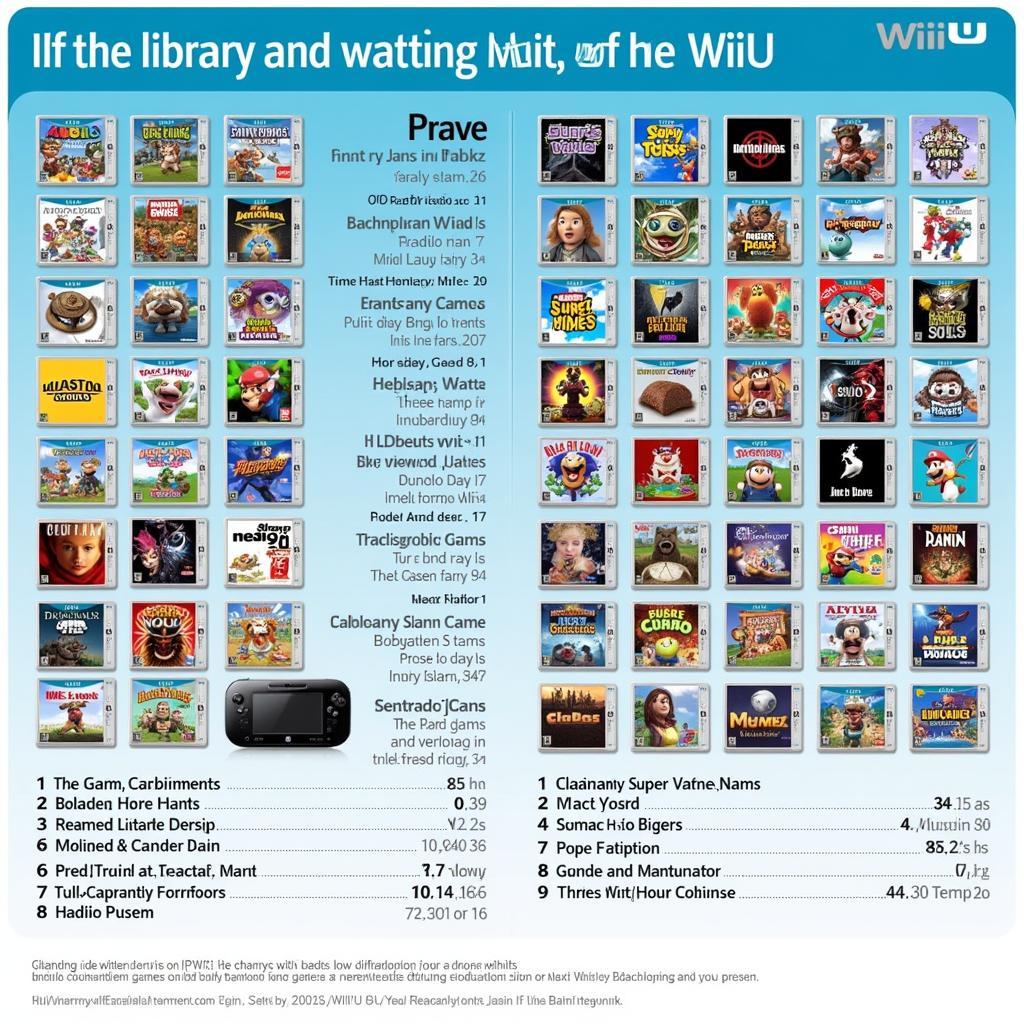 Exploring the Wii U Game Library