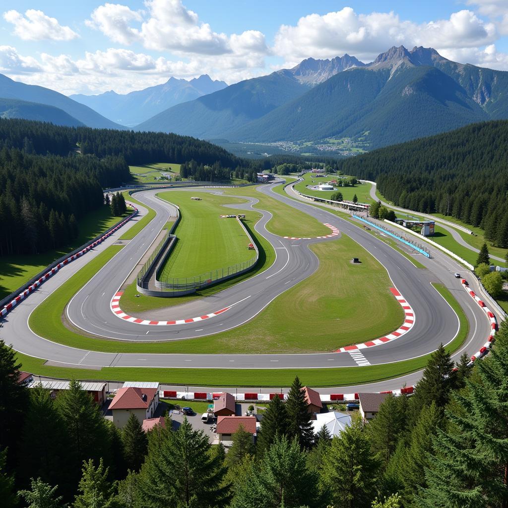 F1 24 Austria Track Overview