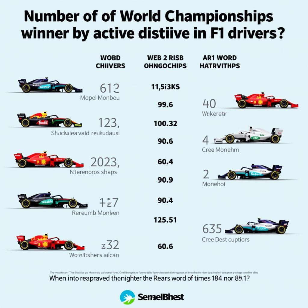 Guessing F1 Drivers by Championship Wins