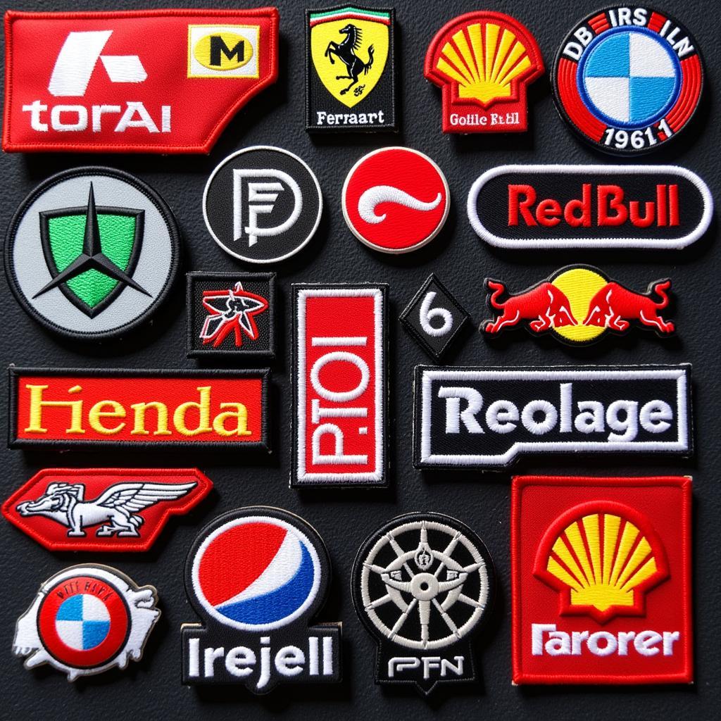 F1 Team Logo Patches