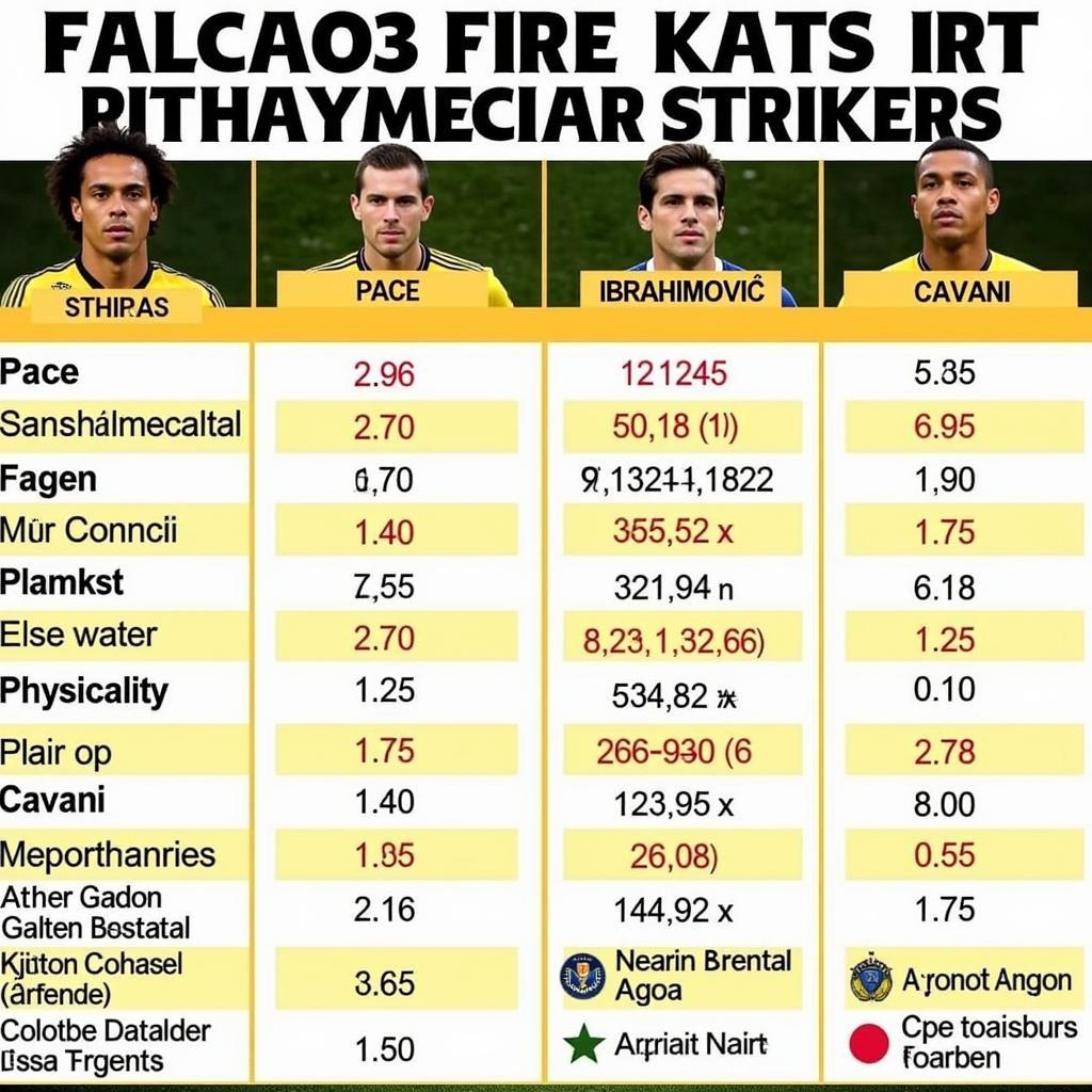 Falcao vs. Other Strikers in FIFA 23