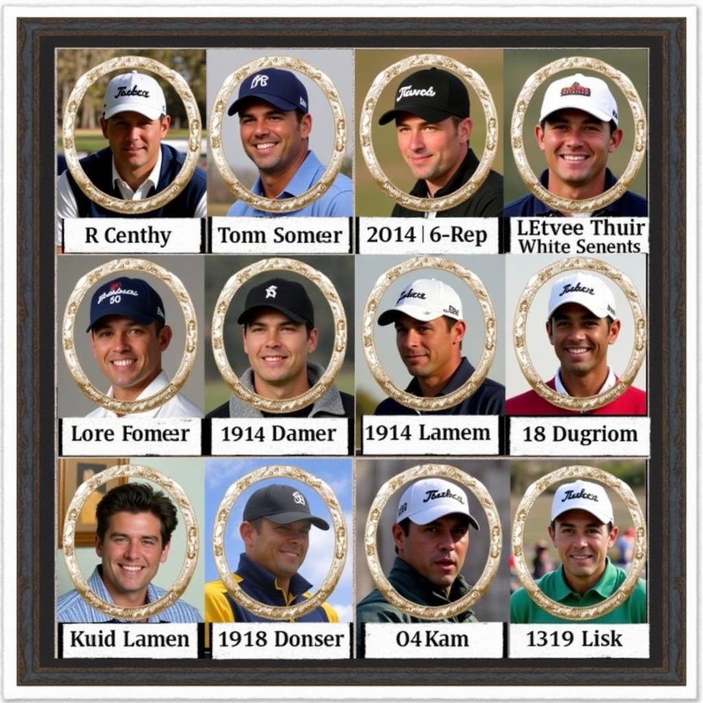 Famous PGA Tour Belt Winners