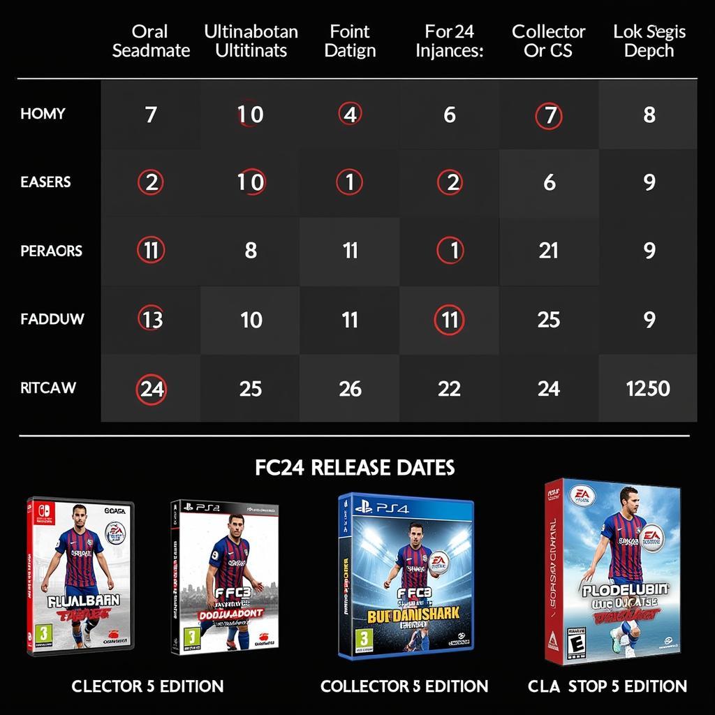 FC24 Release Dates and Editions