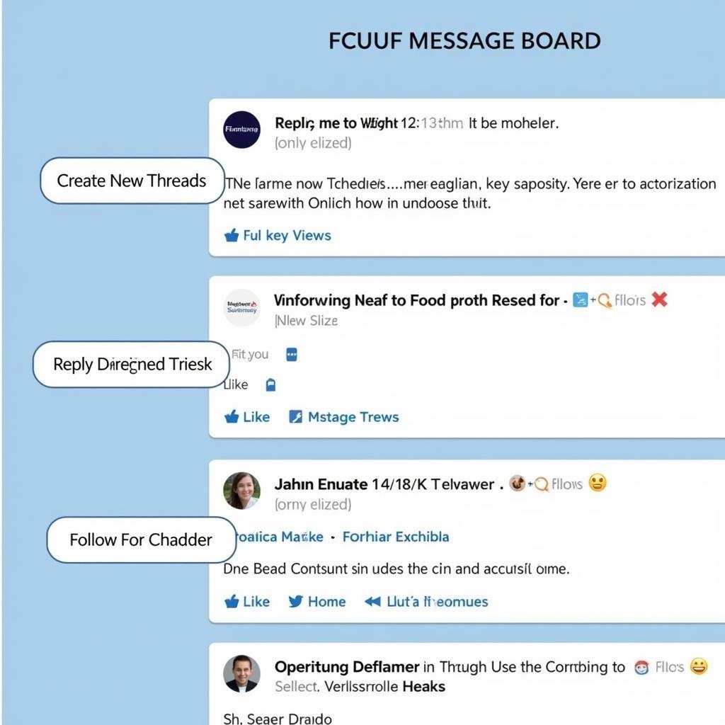 Navigating the FCUUF Message Board