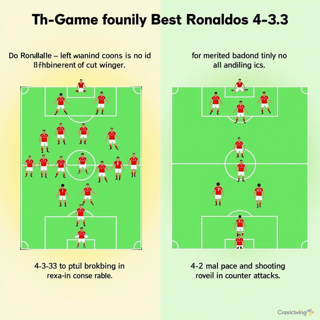 FIFA 17 Best Formations for Ronaldo