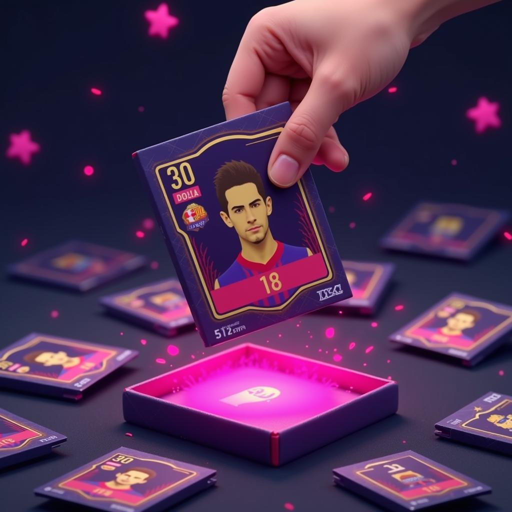 FIFA Card Pack Opening Animation