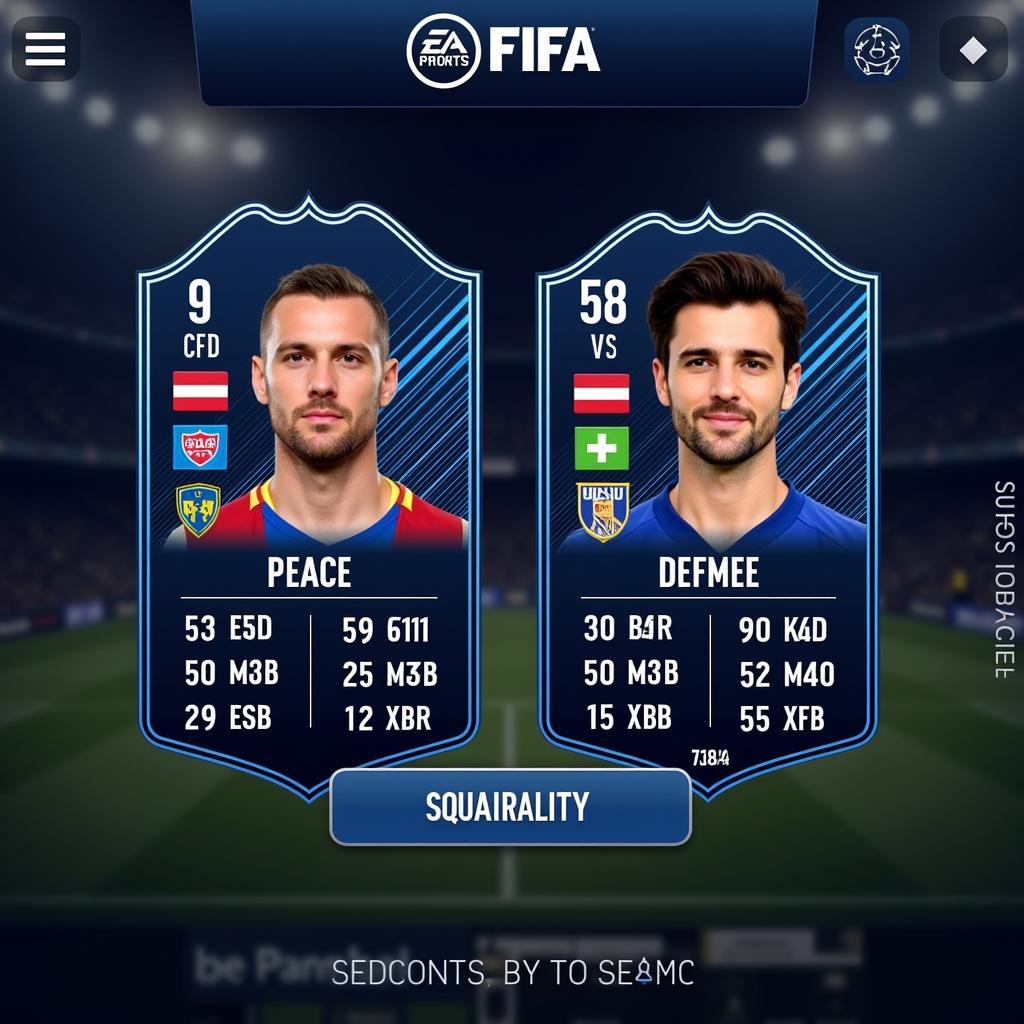 FIFA Mobile Player Comparison Tool