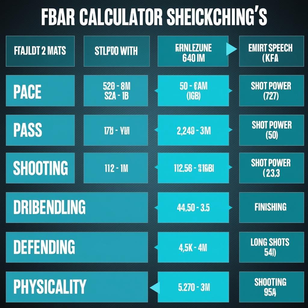 FIFA Stat Calculator Key Stats Breakdown