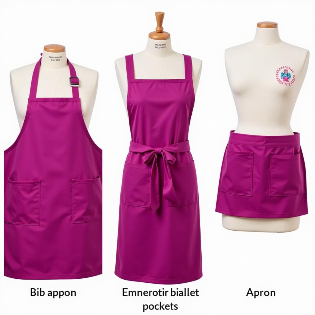 Finding the Perfect Magenta Apron