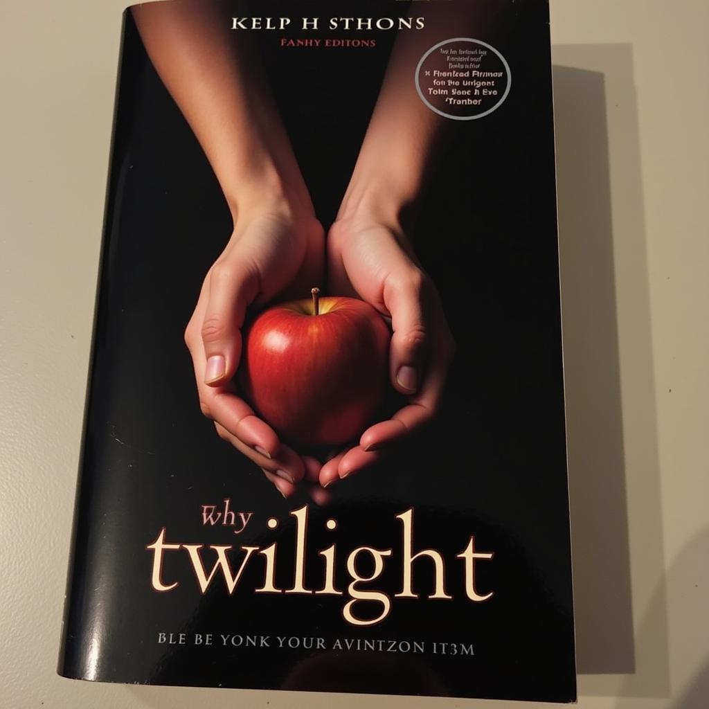 First Edition Twilight Book Cover