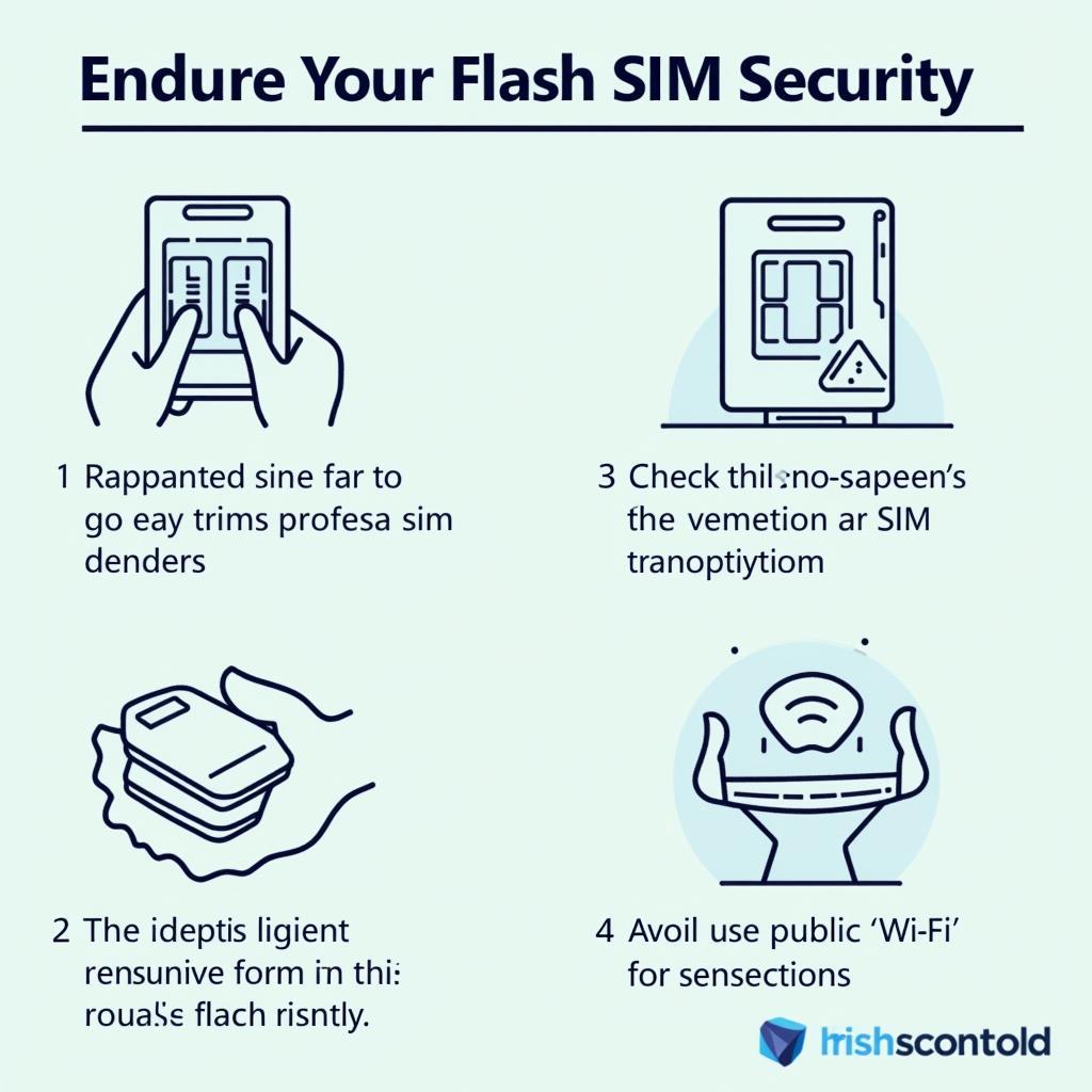 Flash Sim Security Tips