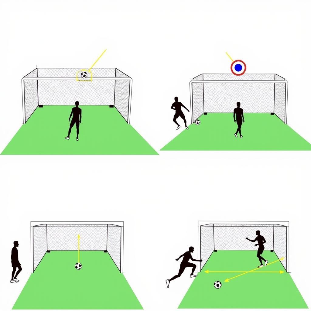 Essential Football Accuracy Net Drills