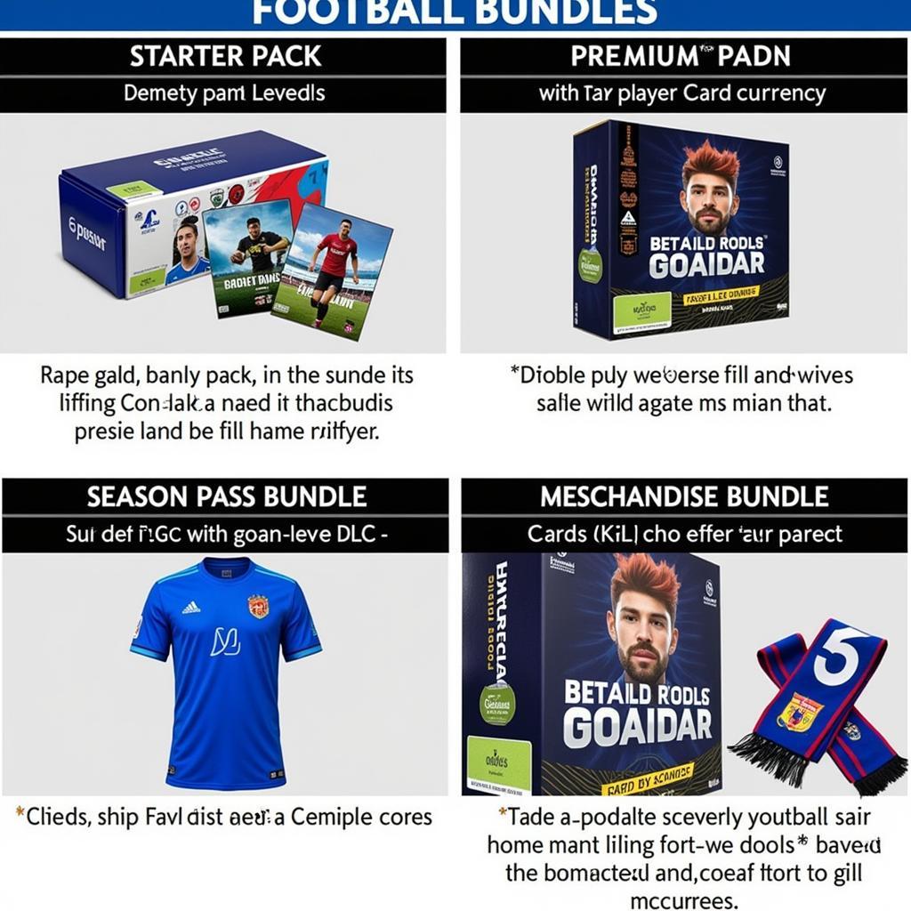 Variety of Football Bundles