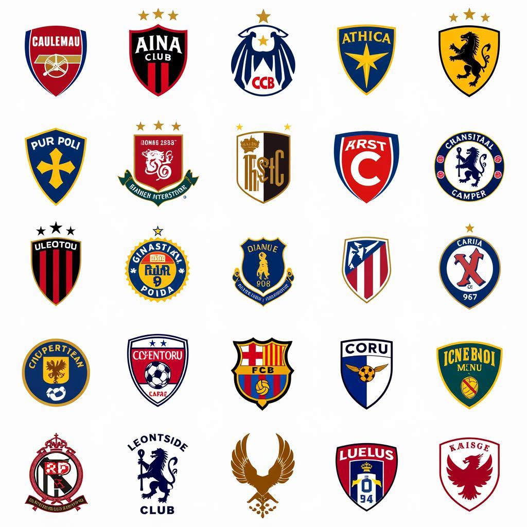 Football Teams Beginning with C - Club Crests