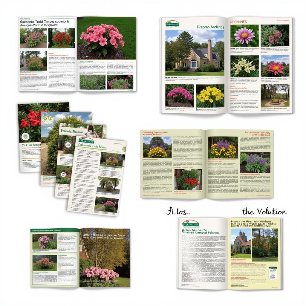 Examples of 4 Seasons Nursery Catalogs