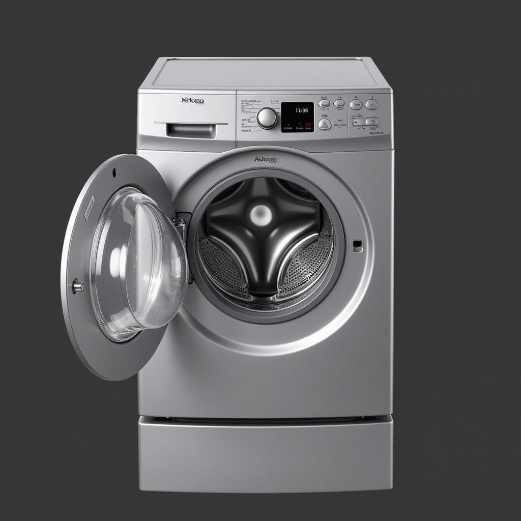 Modern Front Load Washing Machine