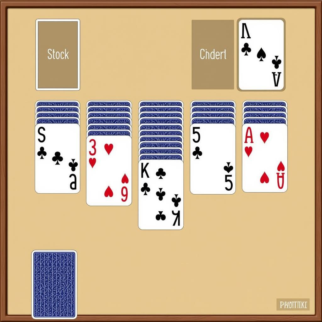 Frontier Solitaire Game Setup