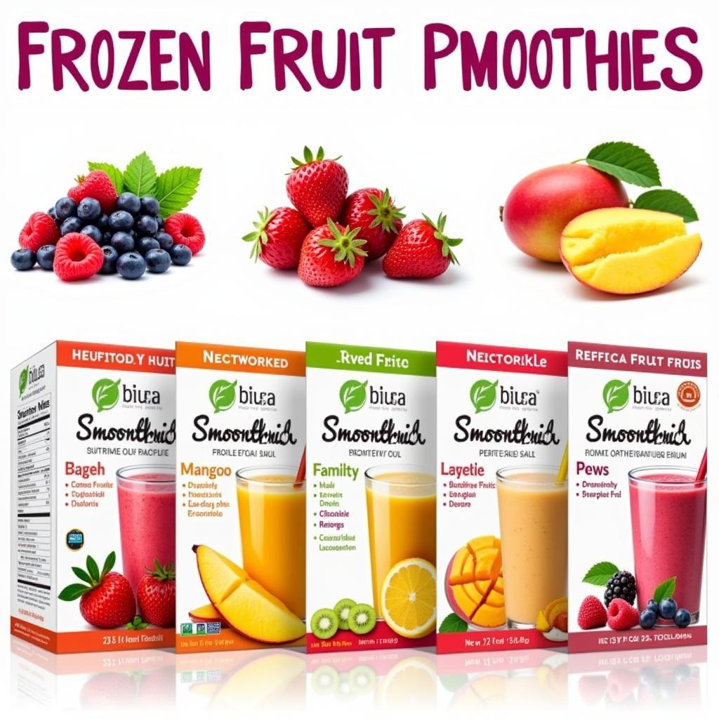 Frozen Fruit Packet for Smoothies