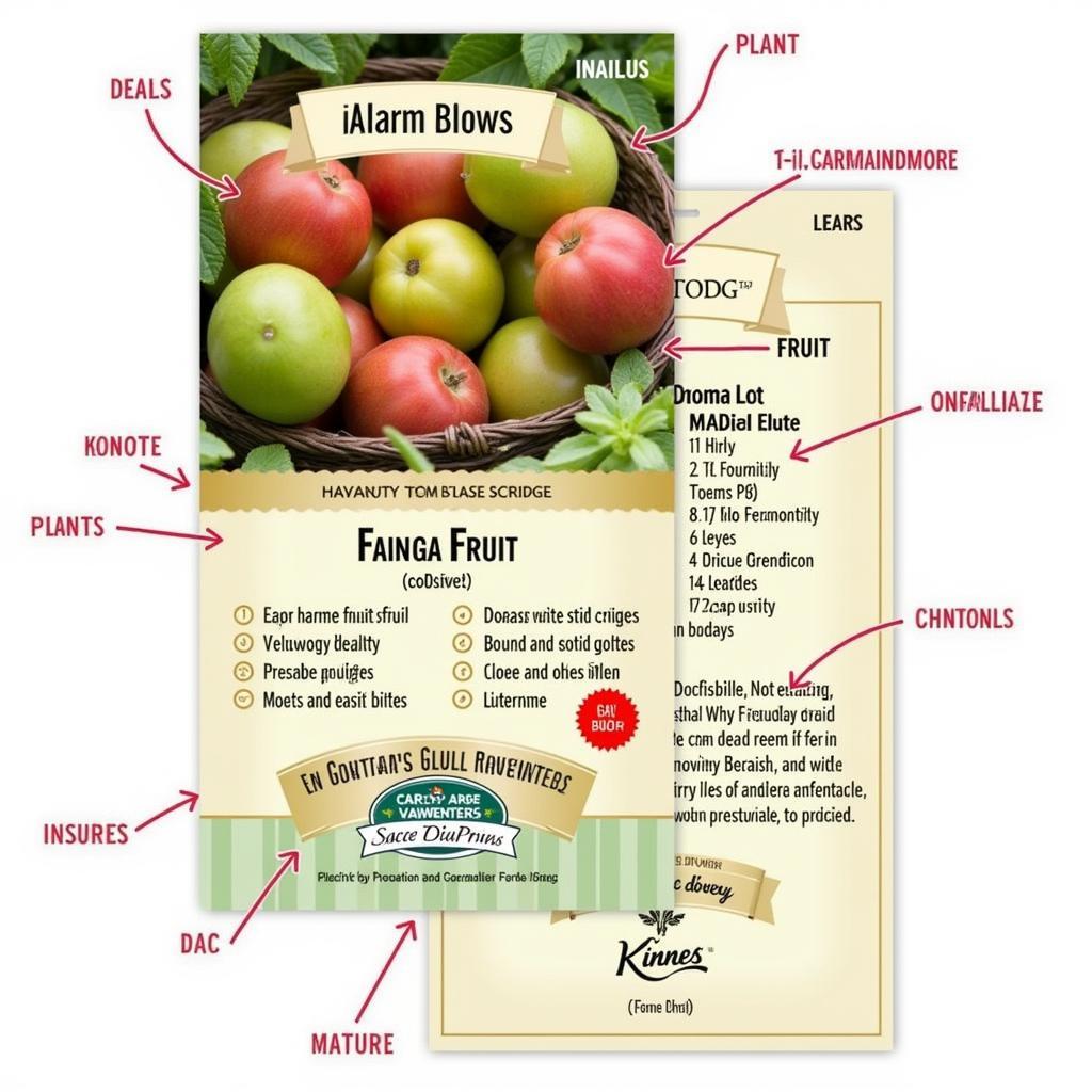 Decoding Fruit Seed Packet Details