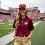 Classic Garnet and Gold FSU Game Day Outfit