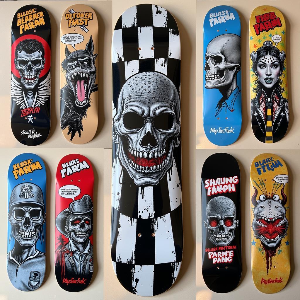 FTP Skate Deck Graphic Examples