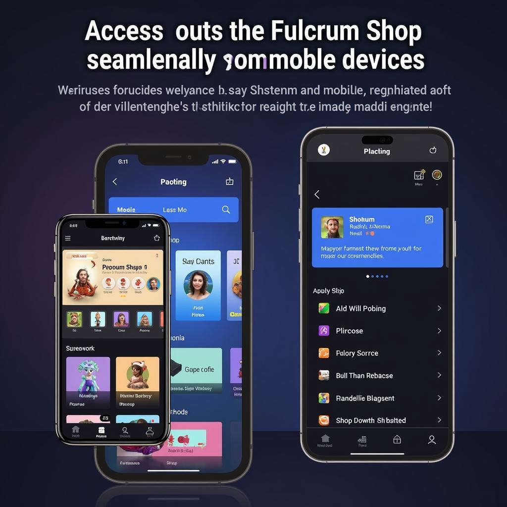 Fulcrum Shop Mobile Access Example