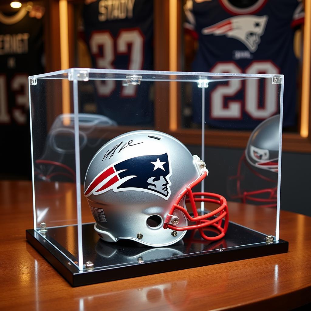 Acrylic Full Size NFL Helmet Display Case