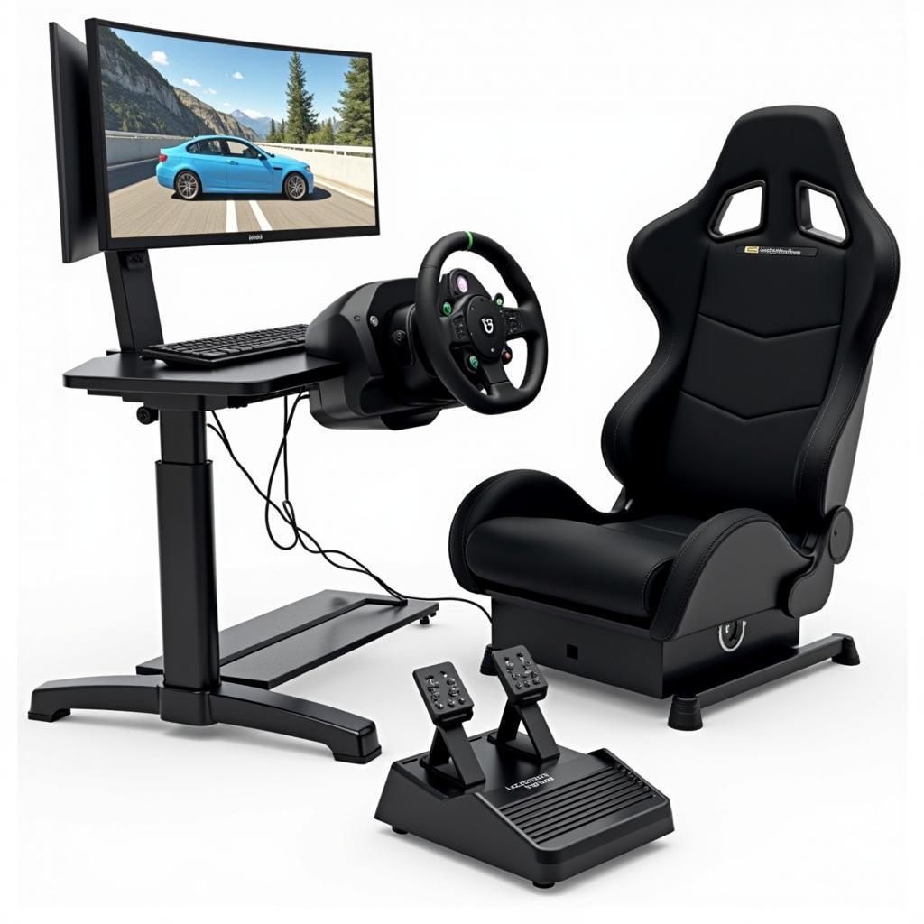 Logitech G923 in a Full Sim Racing Rig