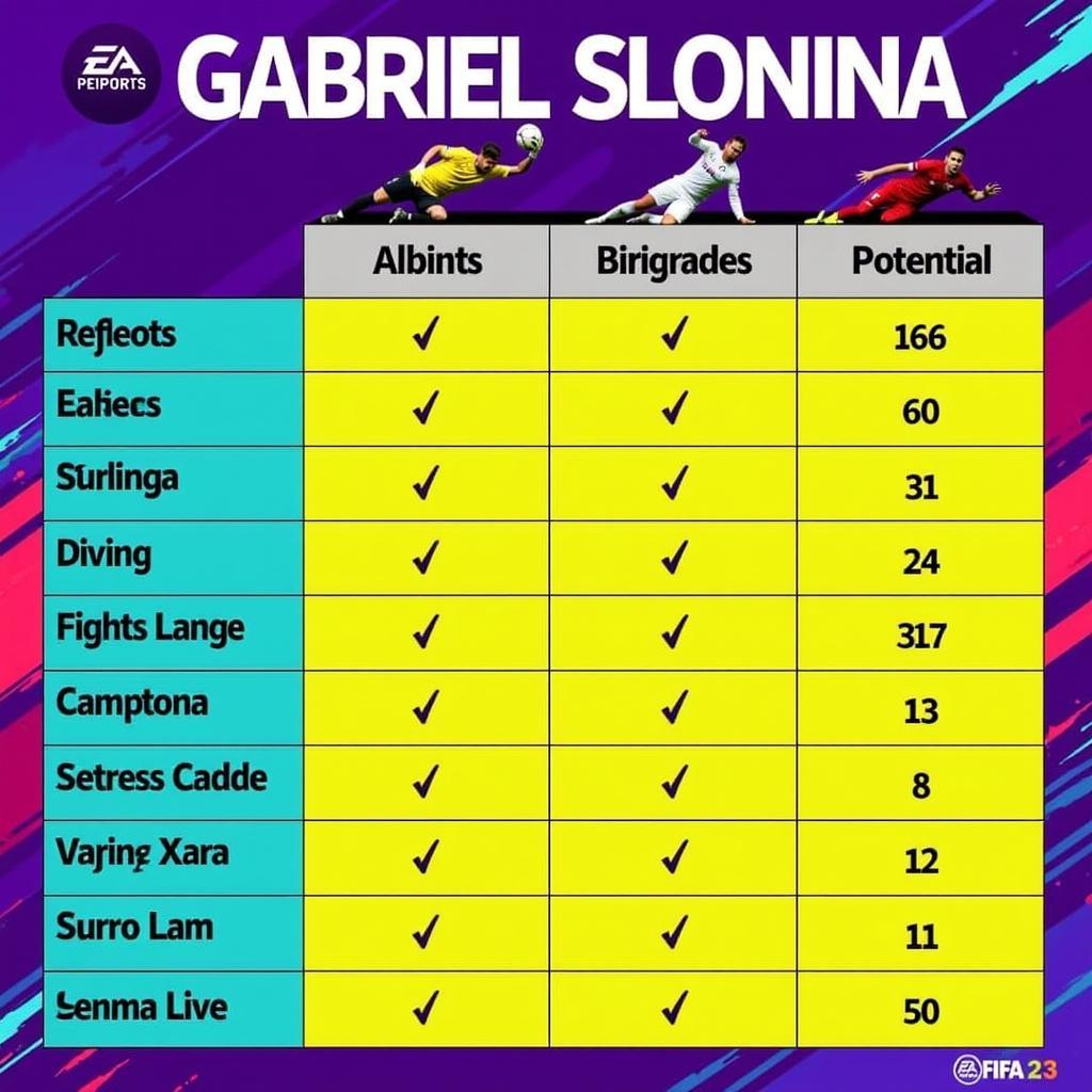 Comparison of Gabriel Slonina with Other Young Goalkeepers in FIFA 23