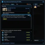 SWTOR Galactic Trade Network Interface