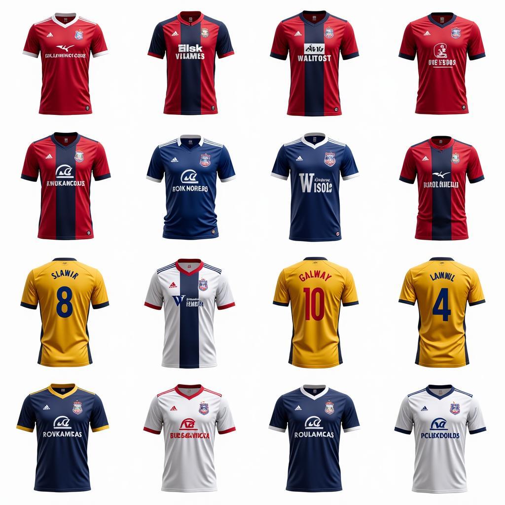 Galway FC Jersey Variations