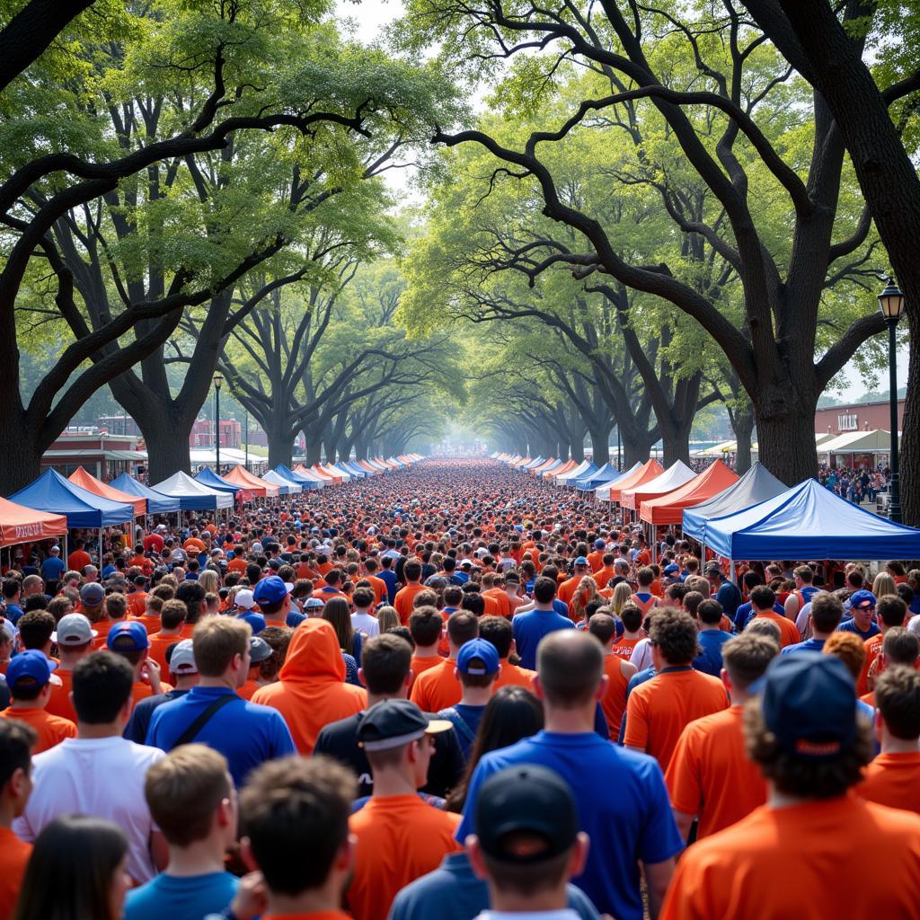 Auburn Game Day at the Corner