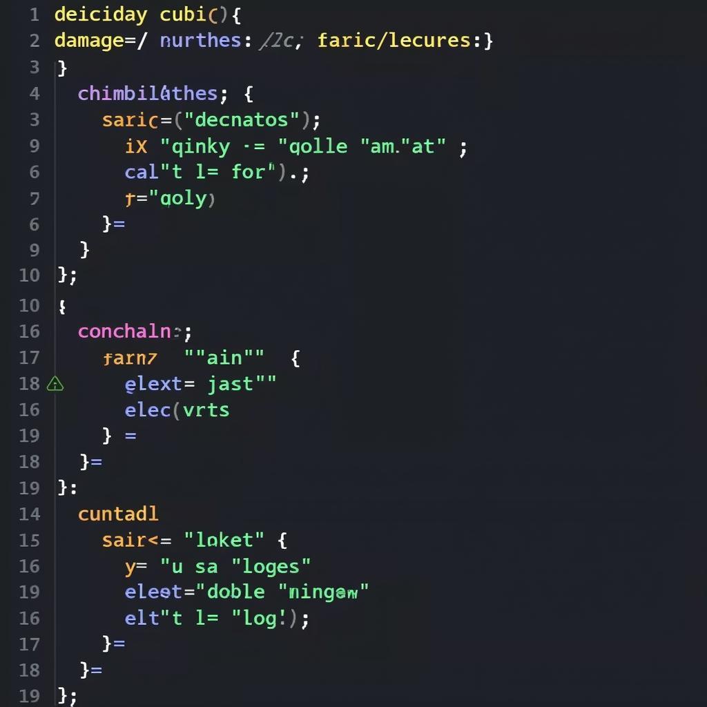 Example of calculations in game development involving percentages and decimals